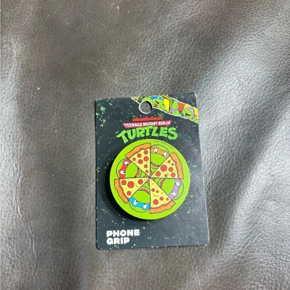 New Teenage Mutant Ninja Turtles Pizza Phone Grip - Green